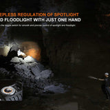 Fenix LD45R USB-C Rechargeable Digital Focusing LED Flashlight - 2800 Lumens - Luminus SFT70 - Includes 1 x 21700