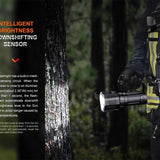 Fenix LR60R USB-A Rechargeable LED Searchlight - 21000 Lumens - 1 x Luminus SFT70, 12 x Luminus SST40 - Includes 1 x ARB-L56-4000 Li-ion Battery Pack