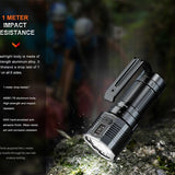 Fenix LR60R USB-A Rechargeable LED Searchlight - 21000 Lumens - 1 x Luminus SFT70, 12 x Luminus SST40 - Includes 1 x ARB-L56-4000 Li-ion Battery Pack