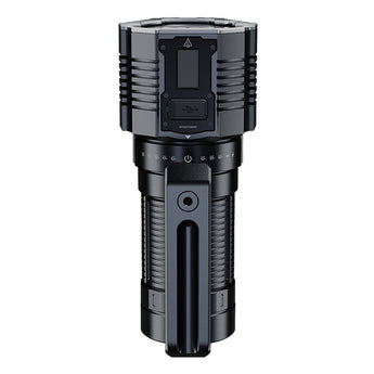 Fenix LR60R USB-A Rechargeable LED Searchlight - 21000 Lumens - 1 x Luminus SFT70, 12 x Luminus SST40 - Includes 1 x ARB-L56-4000 Li-ion Battery Pack