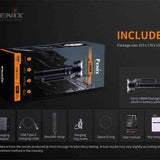 Fenix LR80R Darkness Destroyer USB-C Rechargeable LED Searchlight - 6 x Luminus SST70 - 18000 Lumens - Includes 7.2V 12000mAh Li-ion Battery Pack