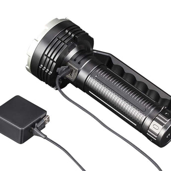 Fenix LR80R Darkness Destroyer USB-C Rechargeable LED Searchlight - 6 x Luminus SST70 - 18000 Lumens - Includes 7.2V 12000mAh Li-ion Battery Pack