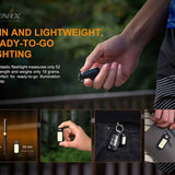 Fenix Mini Lite USB-C Rechargeable Multipurpose LED Flashlight - 150 Lumens - MATCH CA18 LED - Uses Built-in 275mAh Li-poly Battery Pack