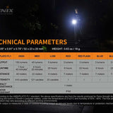 Fenix Mini Lite USB-C Rechargeable Multipurpose LED Flashlight - 150 Lumens - MATCH CA18 LED - Uses Built-in 275mAh Li-poly Battery Pack