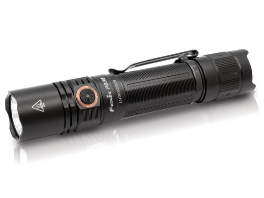 fenix pd35 v3 angled to the left