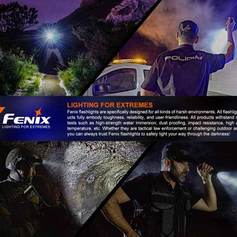 Fenix PD35R USB-C Rechargeable LED Flashlight - 3 x Luminus SFT40 - 1700 Lumens - Includes 1 x 18650