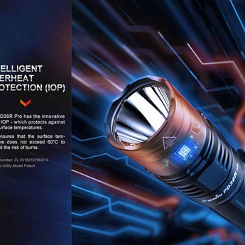 Fenix PD36R Pro USB-C Rechargeable LED Flashlight - Luminus SFT70 - 2800 Lumens - Includes 1 x 21700