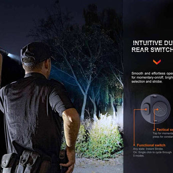 Fenix PD36R Pro USB-C Rechargeable LED Flashlight - Luminus SFT70 - 2800 Lumens - Includes 1 x 21700