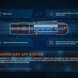 Fenix PD36R Pro USB-C Rechargeable LED Flashlight - Luminus SFT70 - 2800 Lumens - Includes 1 x 21700