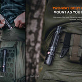 Fenix PD36R V2.0 USB-C Rechargeable LED Flashlight - 1700 Lumens - Luminus SFT40 - Includes 1 x 21700