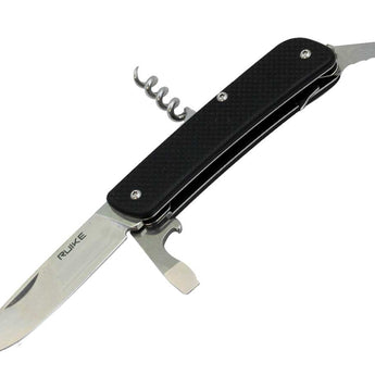Fenix Ruike M21 Folding Multifunction Knife - 2.79-inch Straight Edge, Clip Point, 11 Featured Tools - Comes in a variety of colors