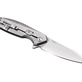 Fenix Ruike P128 Folding Knife - 14C28N Stainless Steel - Steel
