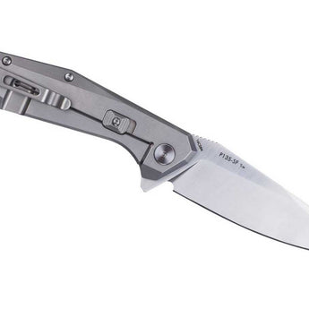 Fenix Ruike P135-SF Folding Knife - 3.62-inch Straight Edge, Tapered Tip - Steel