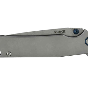 Fenix Ruike P801 Folding Knife - 14C28N Stainless Steel - Blue and Silver