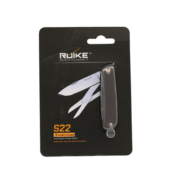 Fenix Ruike S22 Folding Knife - 2.1-Inch Straight Edge, Clip Point - Multiple Colors Available