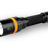 Fenix SD20 Diving Flashlight with Rotating Magnetic Ring - CREE XM-L2 U2 / XQE Red LEDs - 1000 Lumens - Uses 2 x 18650s or 4 x CR123As