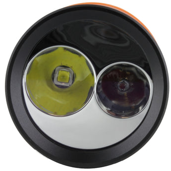 Fenix SD20 Diving Flashlight with Rotating Magnetic Ring - CREE XM-L2 U2 / XQE Red LEDs - 1000 Lumens - Uses 2 x 18650s or 4 x CR123As