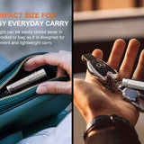 Fenix SilvGlow Keychain LED Flashlight - 100 Lumens - LUMINUS SST12 - Includes 1 x AAA - Natural or Colorblast