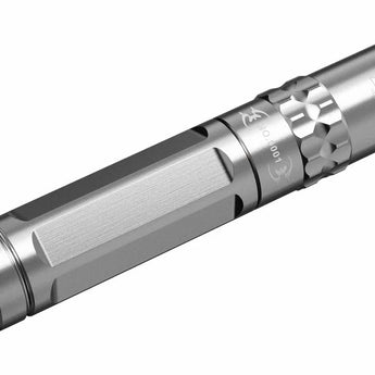 Fenix SilvGlow Keychain LED Flashlight - 100 Lumens - LUMINUS SST12 - Includes 1 x AAA - Natural or Colorblast