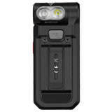Fenix SW05R USB-C Rechargeable LED Clip Light - 150 Lumens - White and Red or 365nm UV LED - Uses Built-in 700mAh Li-ion Battery Pack - Black or Spruce Green