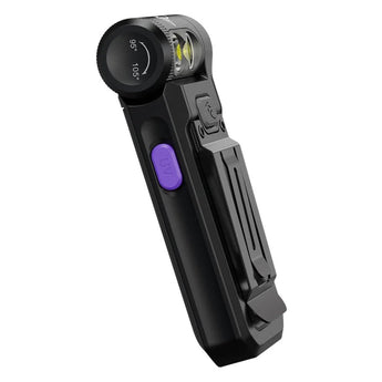 Fenix SW05R USB-C Rechargeable LED Clip Light - 150 Lumens - White and Red or 365nm UV LED - Uses Built-in 700mAh Li-ion Battery Pack - Black or Spruce Green