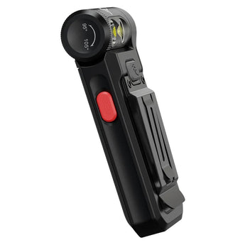 Fenix SW05R USB-C Rechargeable LED Clip Light - 150 Lumens - White and Red or 365nm UV LED - Uses Built-in 700mAh Li-ion Battery Pack - Black or Spruce Green