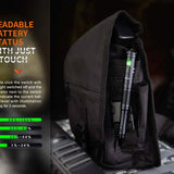 Fenix T6 USB-C Rechargeable Penlight - 80 Lumens - Uses Built-in 100mAh Li-Poly Battery Pack - Black or Blue