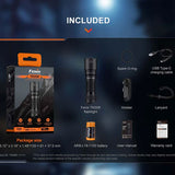 Fenix TK05R USB-C Rechargeable LED Flashlight - Osram CSLPM1.TG - 1000 Lumens - Includes 1 x 18350