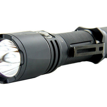 Fenix TK20R USB Rechargeable Tactical Flashlight - CREE XP-L HI V3 LED - 1000 Lumens - Uses 1 x 18650 (Included) or 2 x CR123A