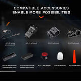 Fenix TK30R USB-C Rechargeable White Laser Flashlight - 500 Lumens - Includes 1 x 21700