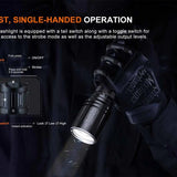 Fenix TK30R USB-C Rechargeable White Laser Flashlight - 500 Lumens - Includes 1 x 21700