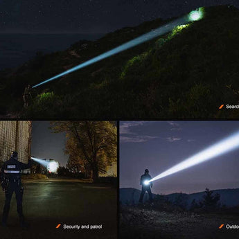 Fenix TK30R USB-C Rechargeable White Laser Flashlight - 500 Lumens - Includes 1 x 21700