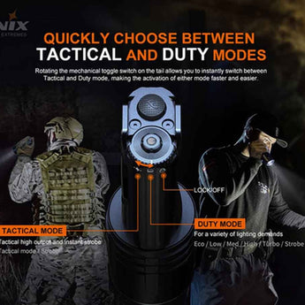 Fenix TK35UE-V2 LED Flashlight - 5000 Lumens - 3 x Luminus SST40 - Uses 2 x 18650 or 4 x CR123A