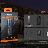 Fenix TK35UE-V2 LED Flashlight - 5000 Lumens - 3 x Luminus SST40 - Uses 2 x 18650 or 4 x CR123A