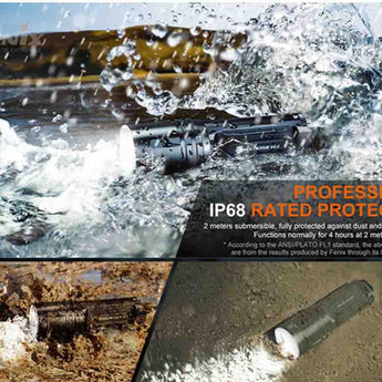 Fenix TK35UE-V2 LED Flashlight - 5000 Lumens - 3 x Luminus SST40 - Uses 2 x 18650 or 4 x CR123A