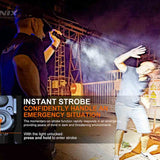 Fenix TK35UE-V2 LED Flashlight - 5000 Lumens - 3 x Luminus SST40 - Uses 2 x 18650 or 4 x CR123A