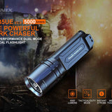 Fenix TK35UE-V2 LED Flashlight - 5000 Lumens - 3 x Luminus SST40 - Uses 2 x 18650 or 4 x CR123A