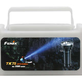 Fenix TK75 (2018) Darkness Terminator Rechargeable LED Flashlight - 4 x CREE XHP35 HI LED - 5100 Lumens - Uses 4 x 18650