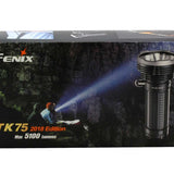 Fenix TK75 (2018) Darkness Terminator Rechargeable LED Flashlight - 4 x CREE XHP35 HI LED - 5100 Lumens - Uses 4 x 18650
