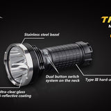 Fenix TK75 Flashlight with CREE XM-L2 LED - 2900 Lumens - Uses 4 x 18650