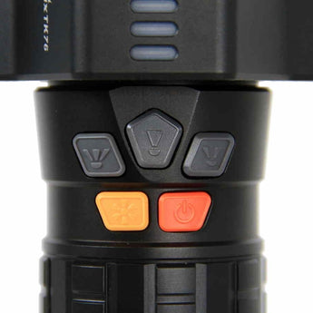 Fenix TK76 Tactical Flashlight - 3 x CREE XM-L2 U2 LEDs - 2800 Lumens - Uses 4 x 18650s or 8 x CR123As