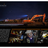 Fenix WF30RE Rechargeable Intrinsically Safe LED Flashlight - 280 Lumens - Includes 1 x 18650