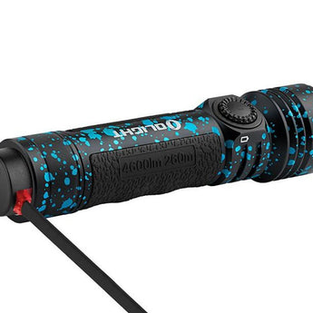 Olight Seeker 4 Pro Rechargeable LED Flashlight - 4600 Lumens - Cool White or Neutral White - Includes 1 x 21700 - Multiple Color Options