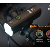 Fitorch BK15 USB-C Rechargeable LED Bike Light - 1500 Lumens - Uses Built-in 4500mAh Li-ion Battery Pack