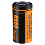 FiTorch C650 32650 6500mAh 3.7V Lithium Ion (Li-ion) Flat Top Battery for the P50