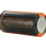 FiTorch C650 32650 6500mAh 3.7V Lithium Ion (Li-ion) Flat Top Battery for the P50