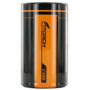 Fitorch C800 3.6V 24000mAh 46800 High-Drain Lithium Ion (Li-Ion) Battery