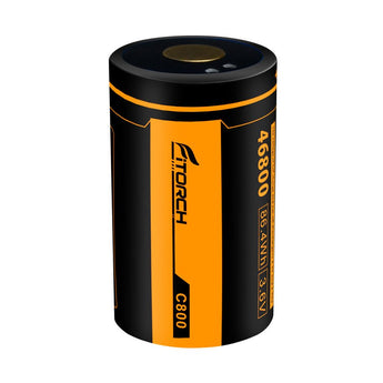 Fitorch C800 3.6V 24000mAh 46800 High-Drain Lithium Ion (Li-Ion) Battery