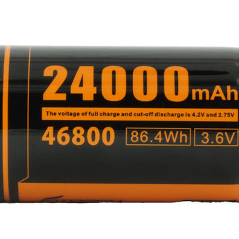 Fitorch C800 3.6V 24000mAh 46800 High-Drain Lithium Ion (Li-Ion) Battery