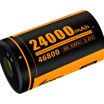 Fitorch C800 3.6V 24000mAh 46800 High-Drain Lithium Ion (Li-Ion) Battery